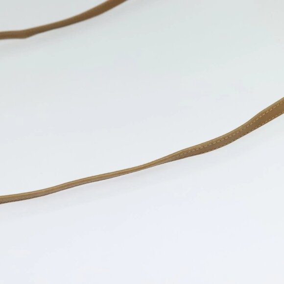 GUCCI Micro GG Canvas Shoulder Bag Vintage Beige Gold Auth BA4063 - Picture 8 of 16